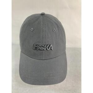 HOKA ONE ONE Unisex’s OS, Adjustable Strapback Hiking Hat Cap, Excellent RARE ds